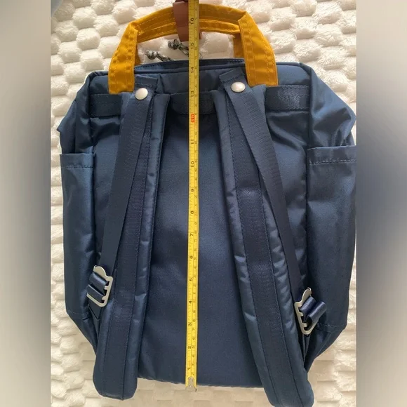 Blue and Brown Women's Backpack - Picture 7 of 8